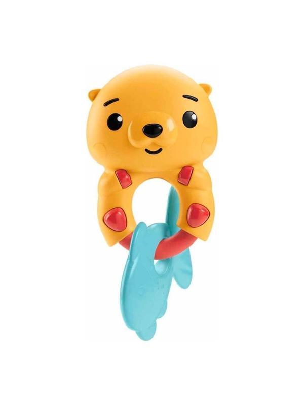 Fisher Price Eğlenceli Dostlar Çıngıraklı Dişlik - Su Samuru HJW11-HKD69 - Image 1