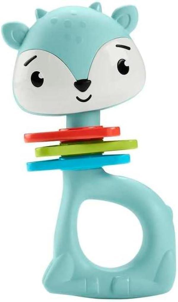 Fisher Price Eğlenceli Dostlar Çıngıraklı Dişlik - Tırtıklı Ceylan HJW11-HKD68 - Image 1