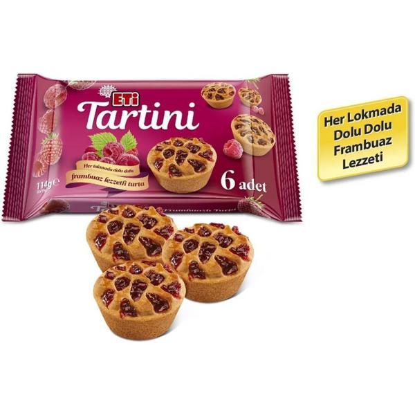 Eti Tartini Frambuazlı Turta 114 G X 14 Adet - Image 1