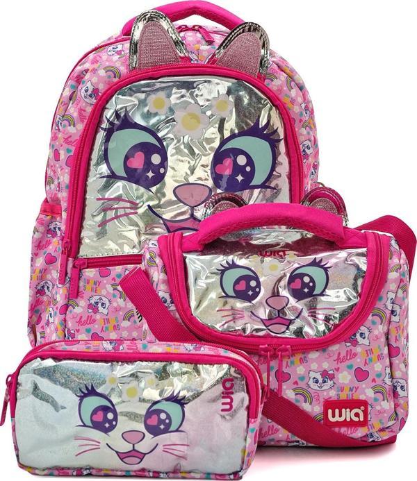 Wia Sweet Cat Kız Çocuk Okul Seti - Image 1