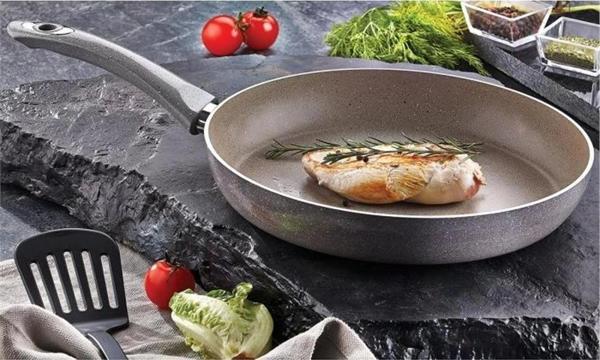 KAHRAMANLAR TİTANYUM TEK KULPLU GRANİT TAVA 30 CM D-4111 - Image 1