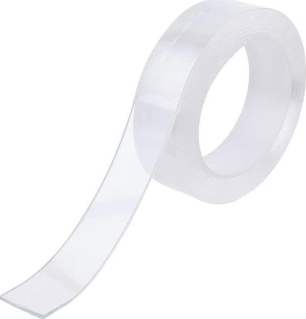 Çift Taraflı Şeffaf Bant 3cm x 2m 3 adet - Image 1