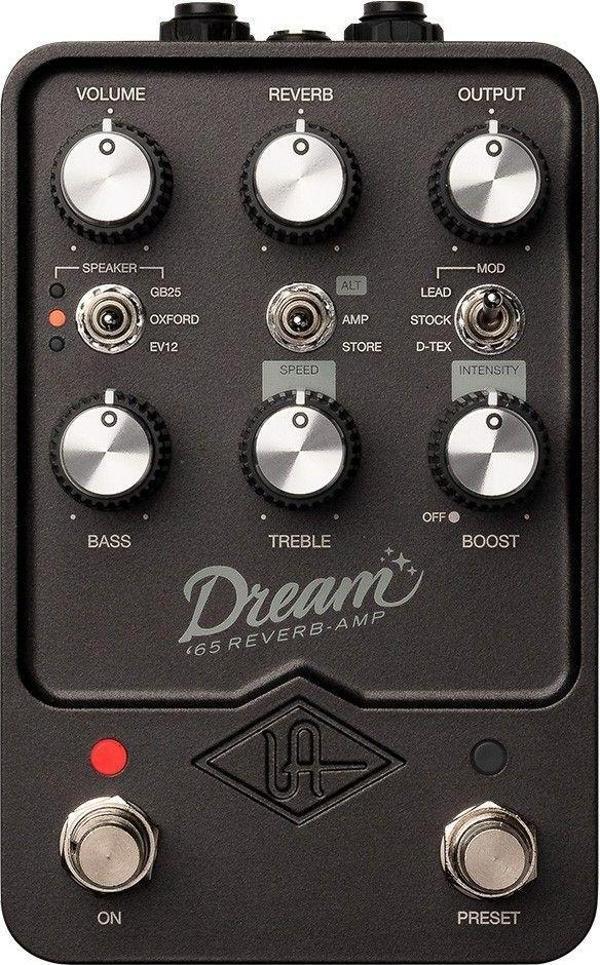 UAFX Dream '65 Reverb Amplifier Pedal - 60'ların Klasik Amerikan Tüplü Amplifikatör modellemesi - Image 1