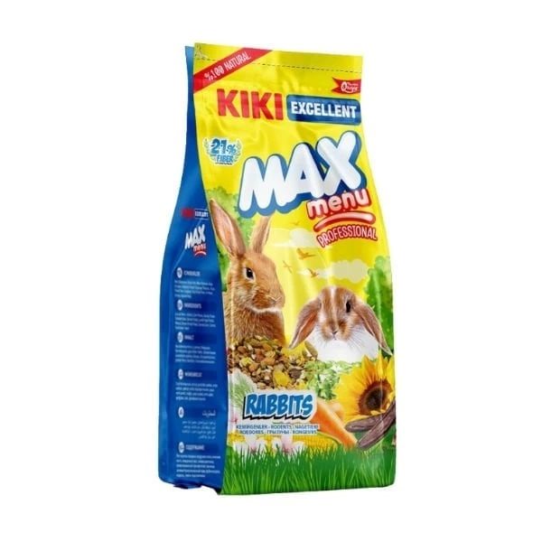 Kiki Excellent Max Menu Tavşan Yemi 1 Kg - Image 1