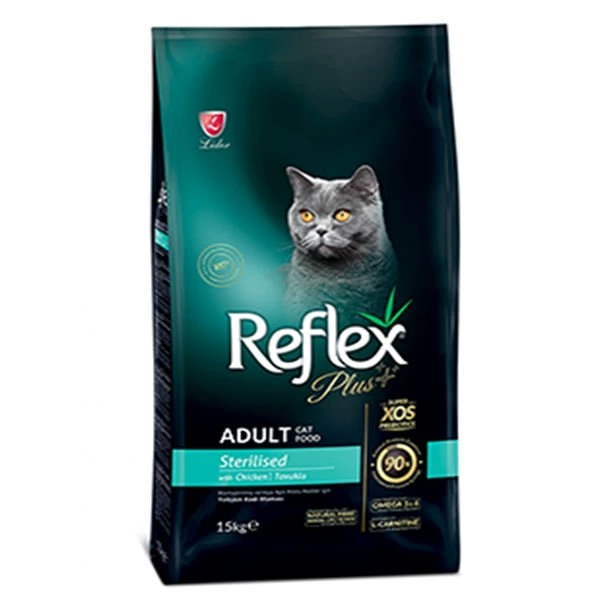 Reflex Plus Tavuklu Yetişkin Kısırlaştırılmış Kedi Maması 15 Kg - Image 1