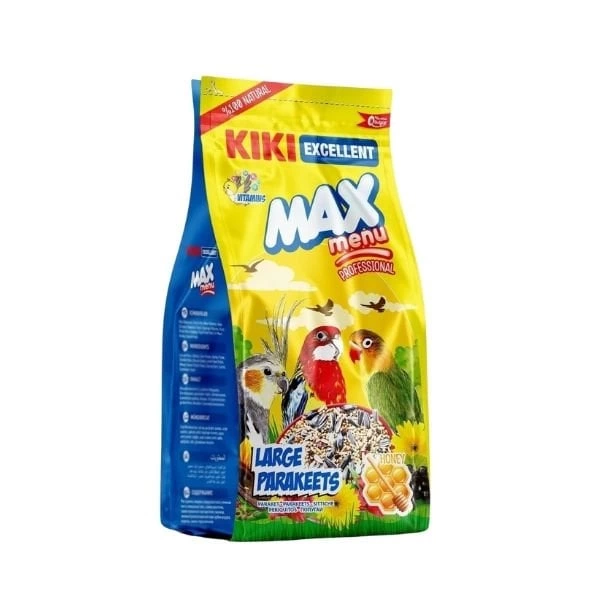 Kiki Excellent Max Menu Ballı Büyük Pareket Kuş Yemi 500 Gr - Image 1