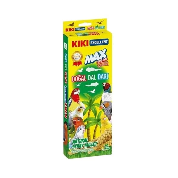 Kiki Excellent Max Menu Kuşlar için Doğal Dal Darı - Image 1
