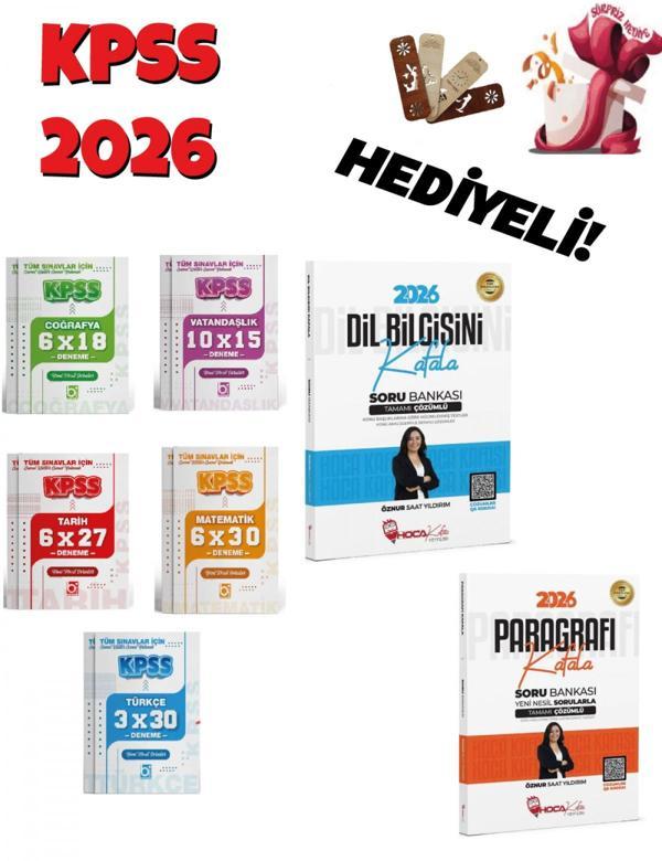 2026 KPSS TYT ALES DGS Paragrafı + Dil Bilgisi Kafala Soru Bankası ve GK-GY Deneme Seti Bigelio ve H - Bi bigelio - Image 1