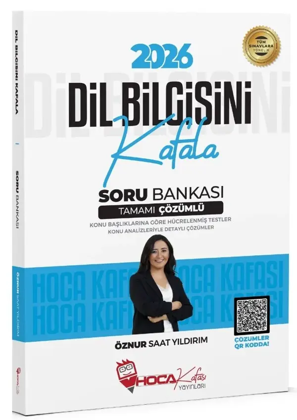 2026 KPSS TYT Dil Bilgisini Kafala Soru Bankası Çözümlü - Öznur Saat Yıldırım Hoca Kafası Yayınları - Hoca Kafası Yayınları - Image 1
