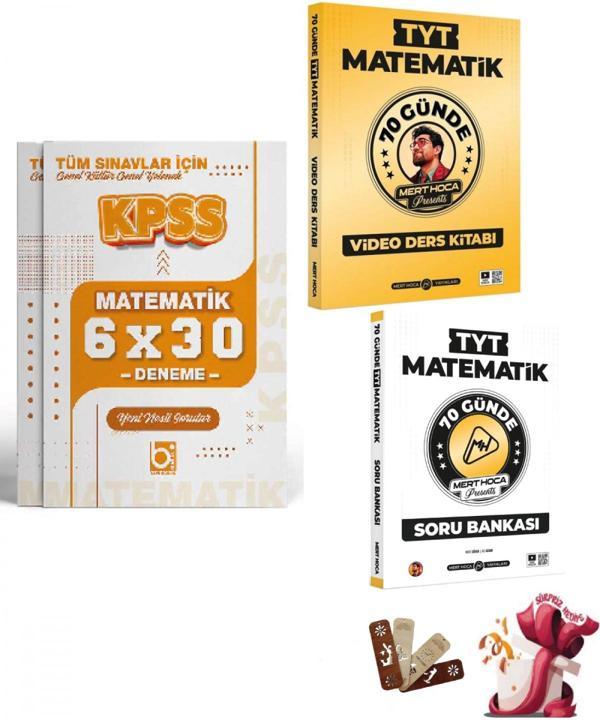 2026 YKS TYT 70 Günde Matematik Muhteşem 3lü Set Mert Hoca ve Bigelio Yayıncılık - Bi bigelio - Image 1