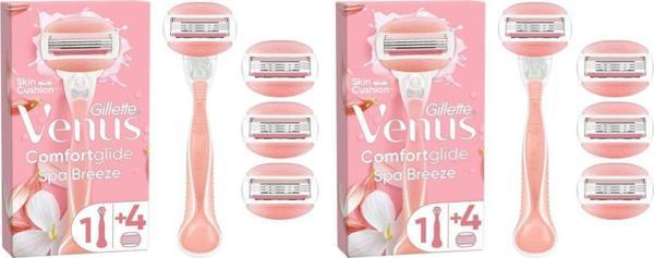 Venus Comfortglide Spa Breeze Kadın 2 Adet Tıraş Makinesi Yedek Başlıklı Tıraş Bıçağı - Image 1