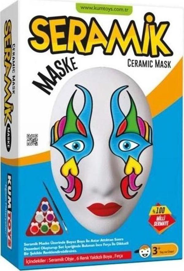 KUMTOYS SERAMİK MASKE - Image 1
