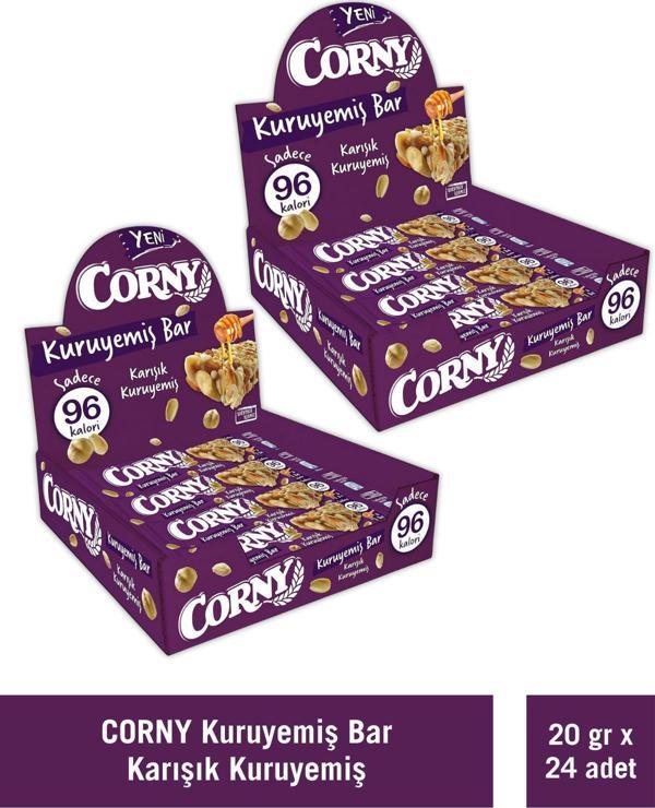 Corny Karışık Kuruyemiş Bar 20 gr x 24 Adet - Image 1