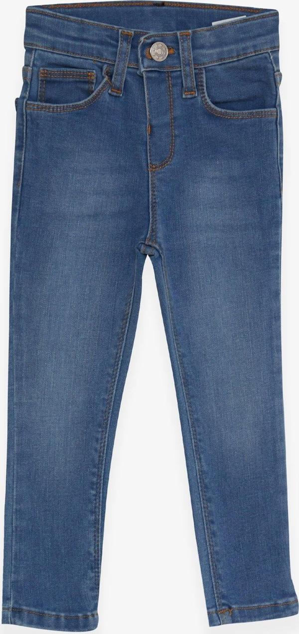 Breeze Kız Çocuk Kot Pantolon Cepli 1.5-5 Yaş, Açık Mavi - Image 1