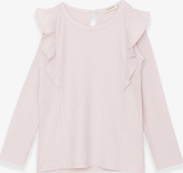 Breeze Kız Çocuk Bluz Fırfırlı 1.5-5 Yaş, Krem - Image 1