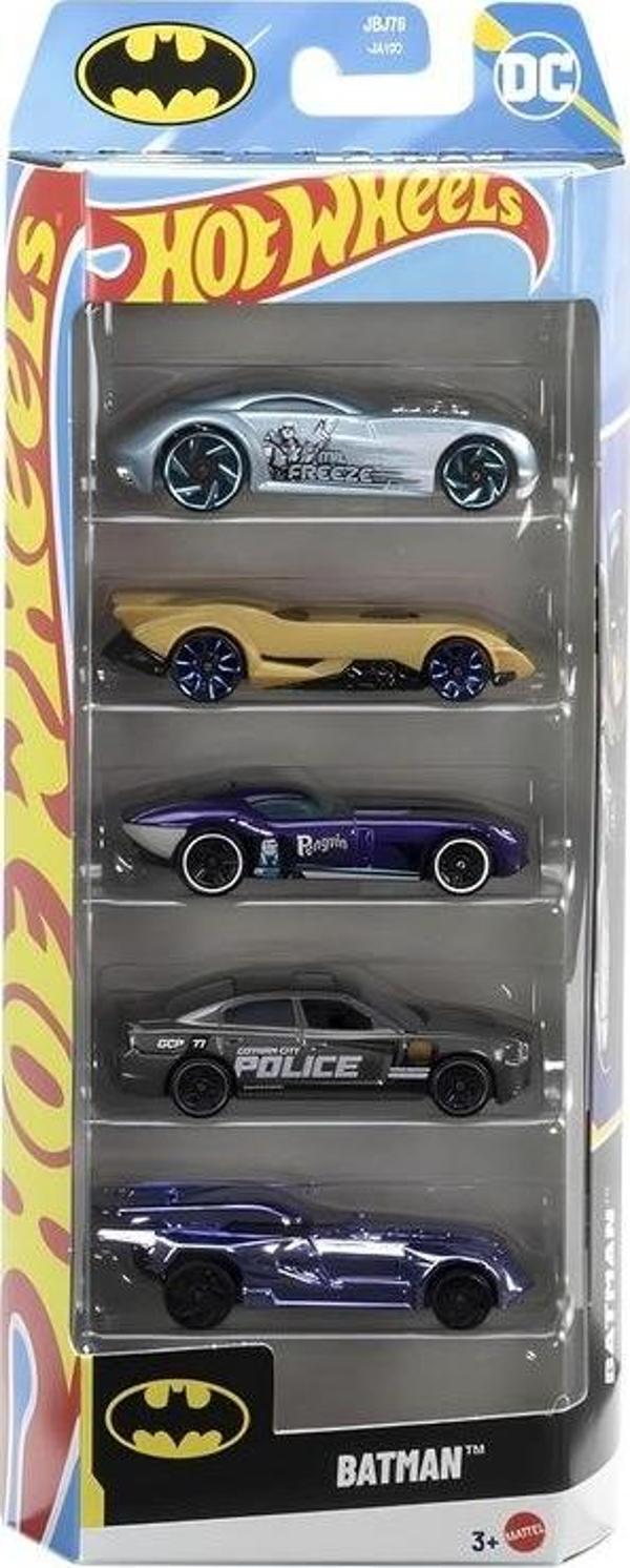 Mattel Hot Wheels Araba Seti 5 Li 1806 JBJ76 - Image 1