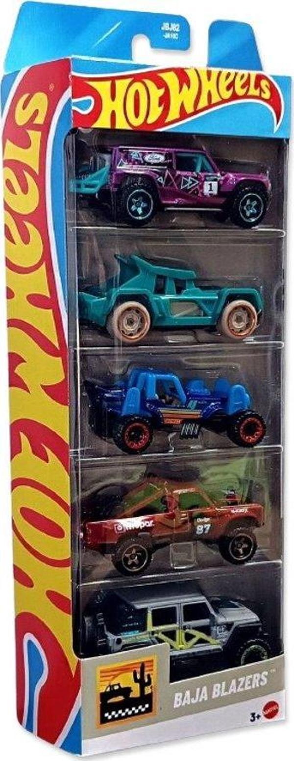 Mattel Hot Wheels Araba Seti 5 Li 1806 JBJ82 - Image 1
