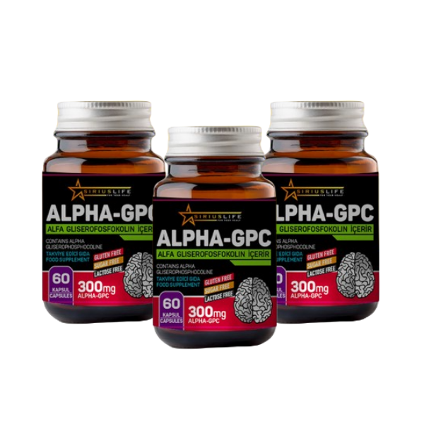 Sirius Alpha Gpc 300 Mg 60 Kapsül 3 Adet - Image 1