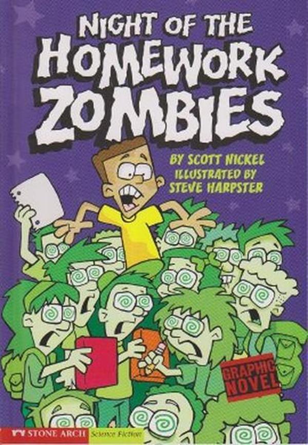 Night of the Homework Zombies - Pearson Education Yayıncılık - Çizg - Image 1