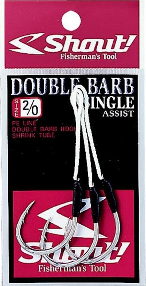 Shout Double Barb Assist İğne 3-0 - Image 1
