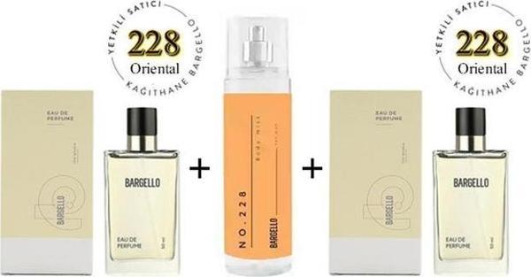 228 + 228 Kadın Parfüm edp 50 ml Oriental + No:228 Body Mist Kadın 210 ml Oriental Edt -mnms228bmset - Image 1