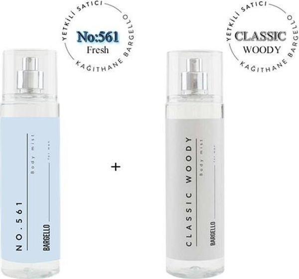 No:561 Classic Woody Erkek Body Mist 210 ml Edt - Mnms210561cwdy - Image 1