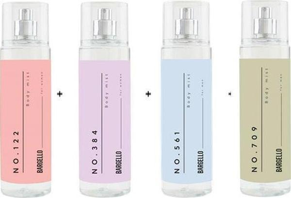 No:122 No:384 No:561 No:709 Kadın / Erkek Body Mist Set 210 ml Edt - Mnms210ekset - Image 1