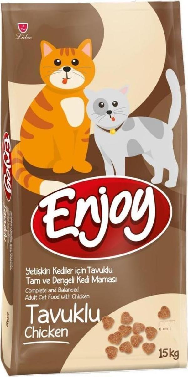 Kedi Maması Tavuklu Yetişkin 15 Kg + 1 kg - Image 1