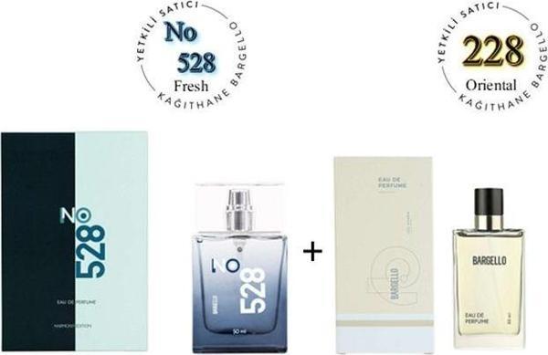 No: 528 + 228 Erkek / Kadın Parfüm Edp 50 ml Fresh / Oriental - Mnms50no528228 - Image 1