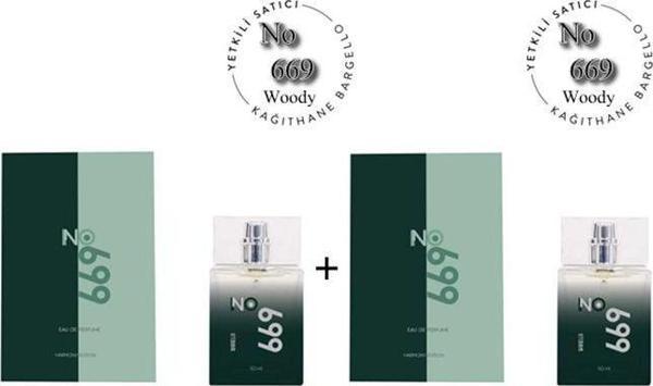 No:669 + No:669 Erkek Parfüm Edp 50 ml Woody - Mnms50no6692 - Image 1