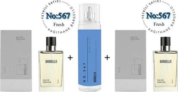 567 + 567 Erkek Parfüm 50 ml Edp Fresh + No:567 Erkek Body Mist Edt 210 ml Fresh - mnms567bmset - Image 1