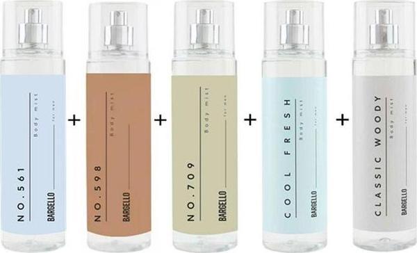 Erkek Bodymist Set No:561 No: 598 No:709 Cool Fresh Clasic Woody 210ml - Mnms210eset - Image 1