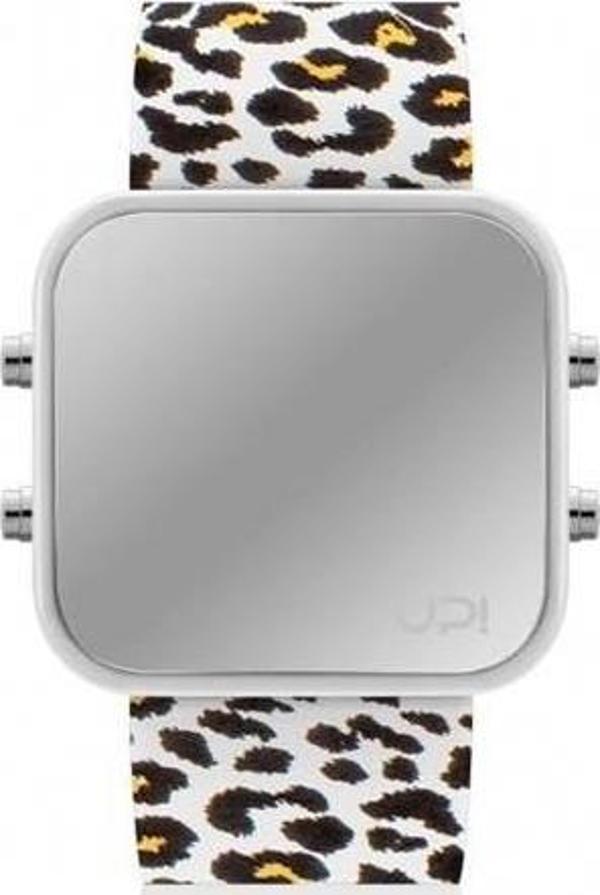 UPWATCH LED WHITE&LEOPARD UNİSEX KOL SAATİ - Image 1