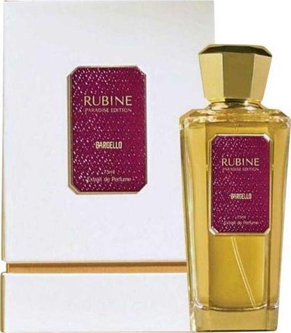 Niche Paradise Edition RUBİNE Unisex Extrait De perfume 75 ml Floral - Mnms75rubine - Image 1