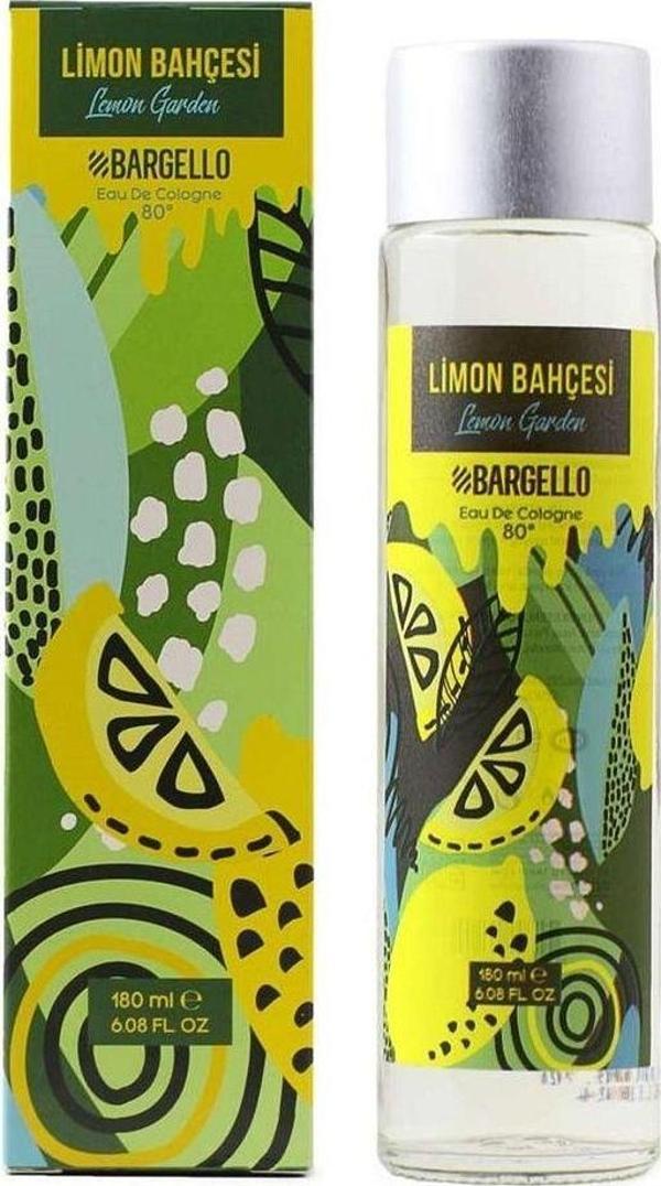 Limon Bahçesi Cam Şişe Dökme Kolonya Edc 180 ml mnms180kli - Image 1