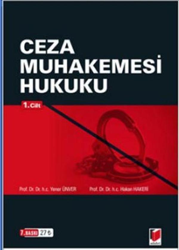 Ceza Muhakemesi Hukuku Cilt: 1 - Adalet Yayınları - Image 1