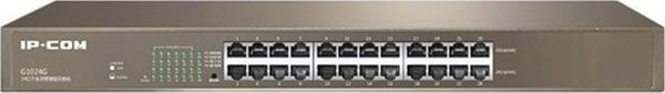 Ip-Com 24Port Ip-G1024D Gigabit Yonetilemez Rack Mount Switch Metal Kasa - Image 1