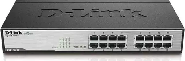 D-Lınk D-Lınk 16Port Dgs-F1016/E Gıgabıt Yönetilemez Switch - Image 1