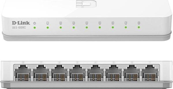 D-Lınk D-Lınk 8Port Des-1008C/E 10/100 Yönetilemez Switch - Image 1
