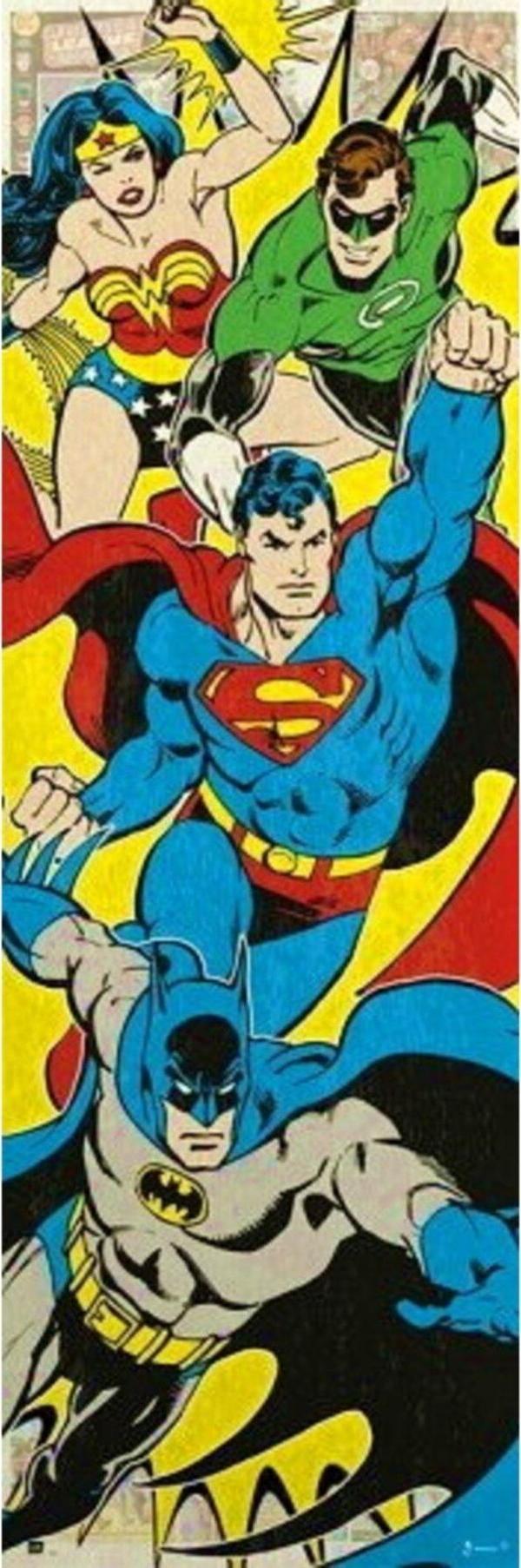 Grupo Erık Dc Comıcs Dc Heroes Door Poster (İthal) - Image 1