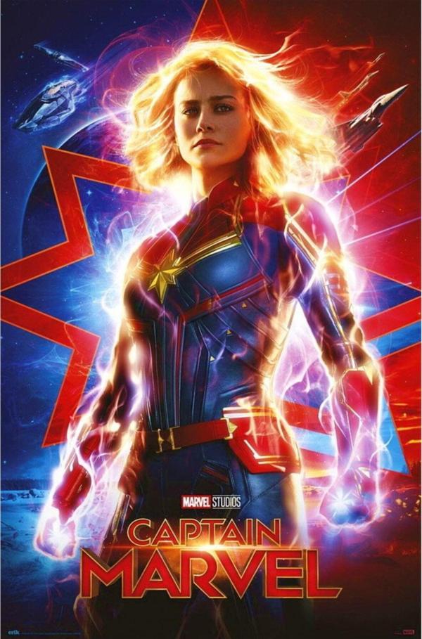 Grupo Erık Captaın Marvel One Sheet Maxı Poster - Image 1