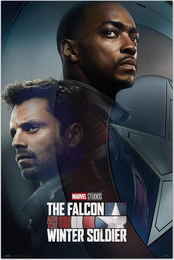 Grupo Erık Marvel Falcon & Wınter Soldıer Maxı Poster (İthal) - Image 1