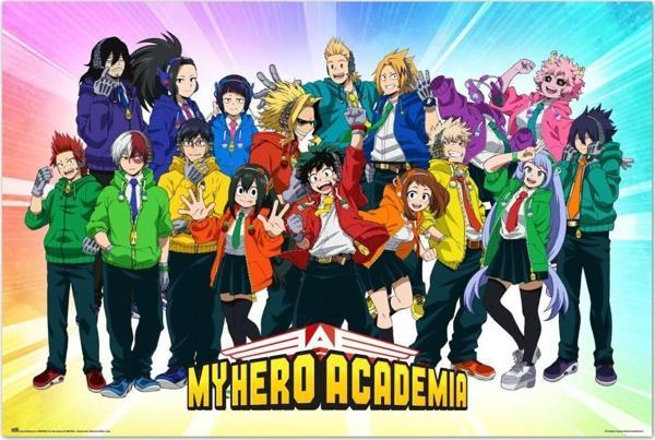 Grupo Erık My Hero Academıa Hero Festıval  Maxı Poster  (İthal) - Image 1