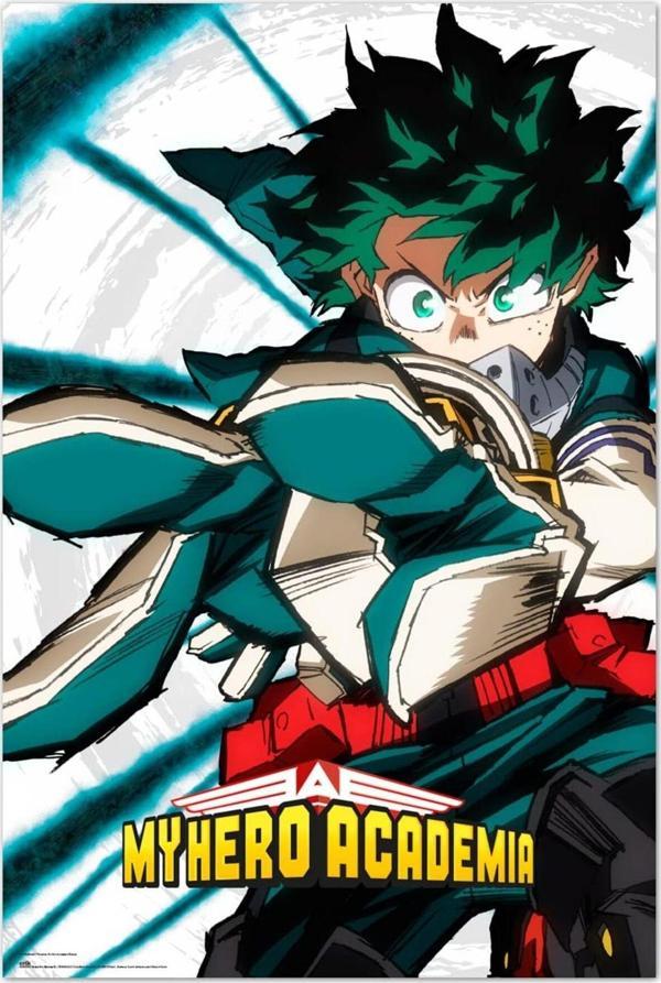 Grupo Erık My Hero Academıa Izuku Mıdorıya  Maxı Poster - Image 1