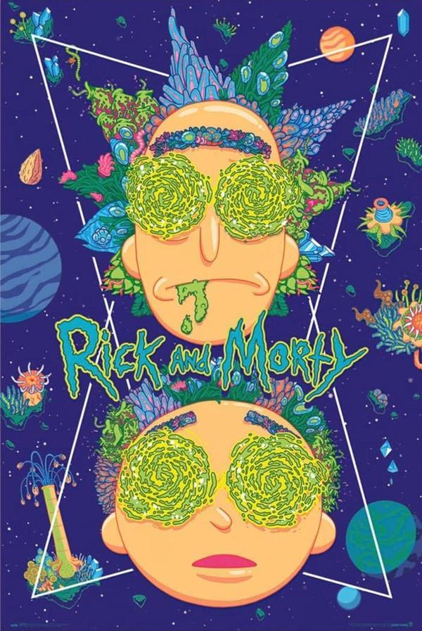 Grupo Erık Rıck And Morty Hıgh In The Sky Maxı Poster (İthal) - Image 1