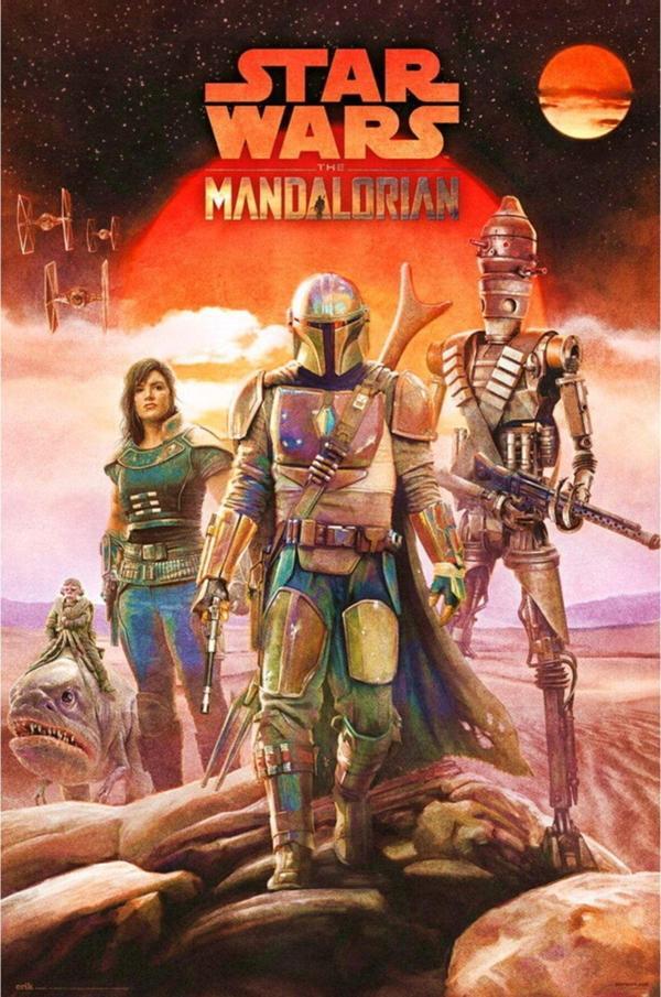 Grupo Erık The Mandalorıan Crew Maxı Poster - Image 1