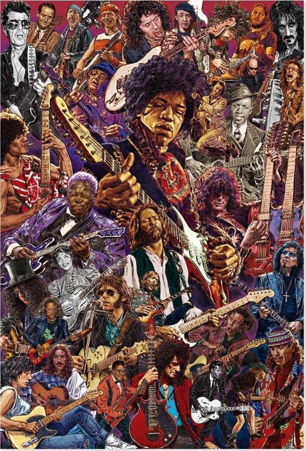 Grupo Erık Legendary Guıtarısts Maxı Poster - Image 1