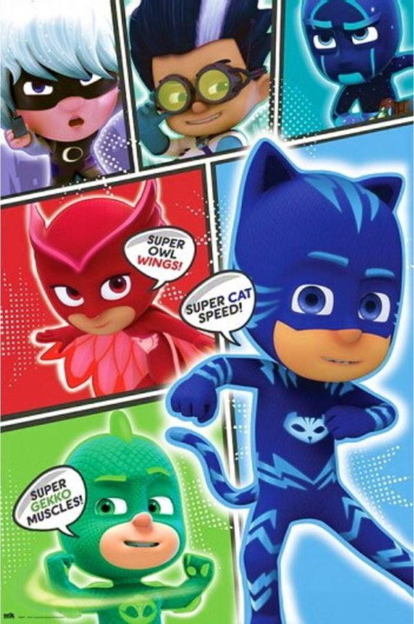 Grupo Erık Pj Masks Maxı Poster - Image 1