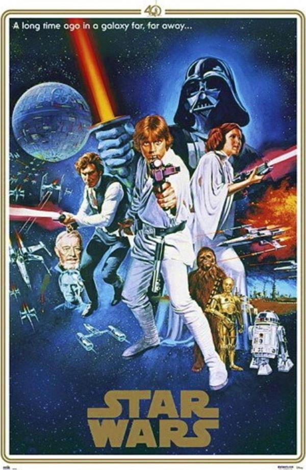 Grupo Erık Star Wars 40 Annıversary Maxı Poster - Image 1