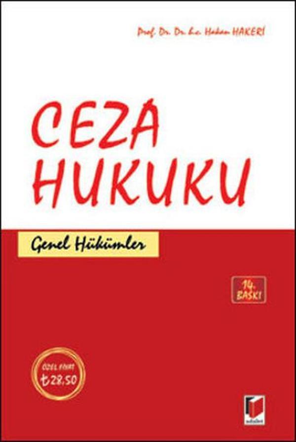 Ceza Hukuku Genel Hükümler - Adalet Yayınları - Image 1